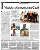Viaggio nella memoria a Capri