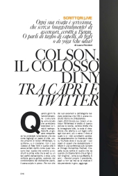 Colson, il colosso di NY tra Capri e Twitter